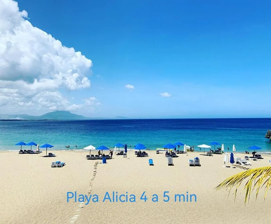 The Biggest Swimming Pool In Sosua, Frente A La Piscina Mas Grande En Sosua Apartment