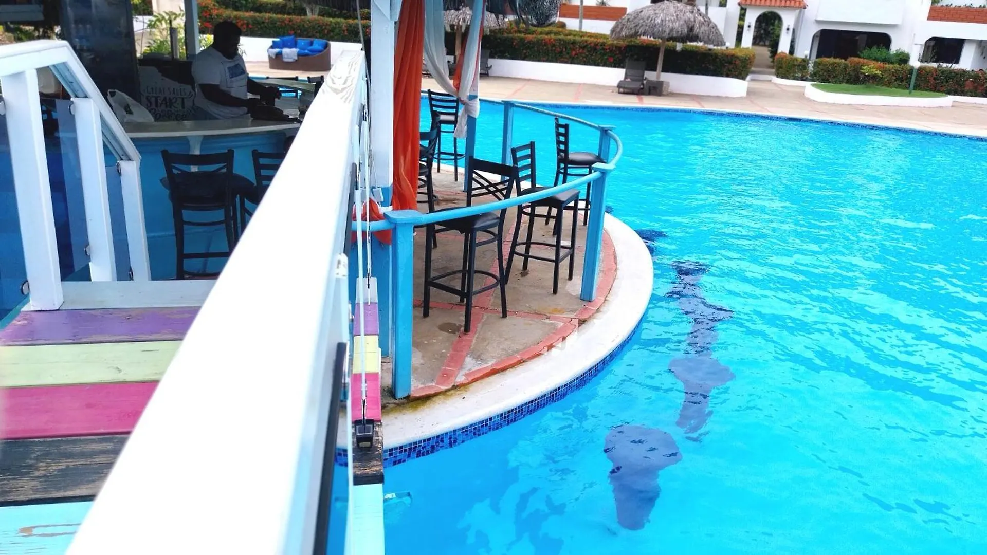 The Biggest Swimming Pool In Sosua, Frente A La Piscina Mas Grande En Sosua Apartment